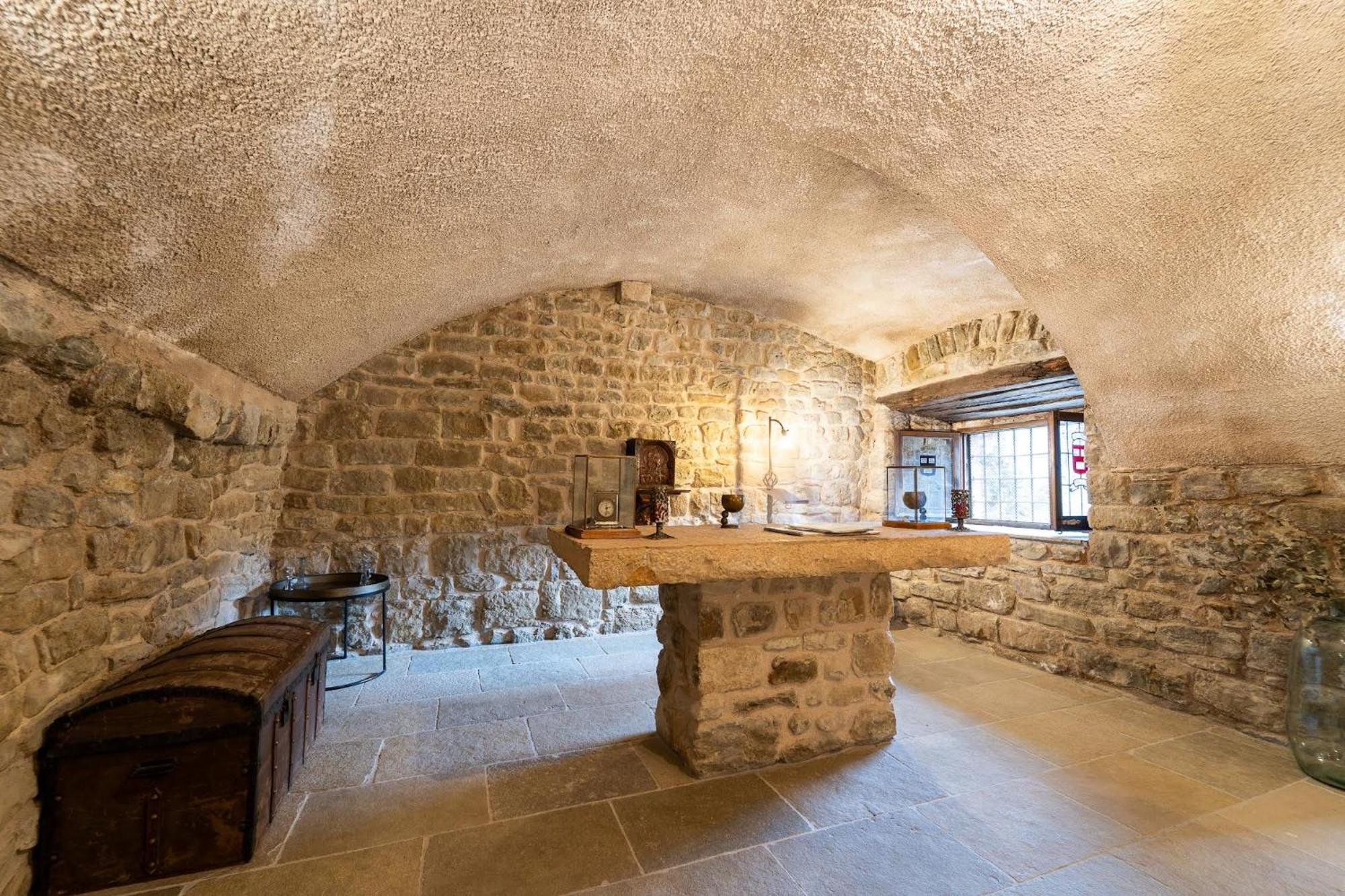 Castell In Girona Villa Sant Miquel de Campmajor Eksteriør bilde