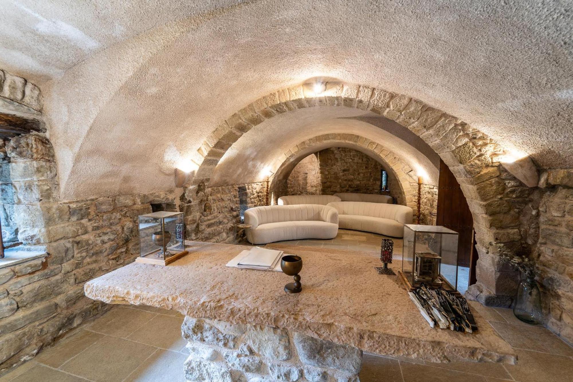 Castell In Girona Villa Sant Miquel de Campmajor Eksteriør bilde