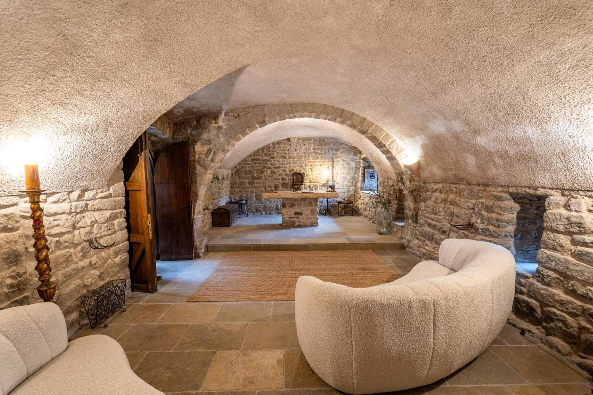 Castell In Girona Villa Sant Miquel de Campmajor Eksteriør bilde
