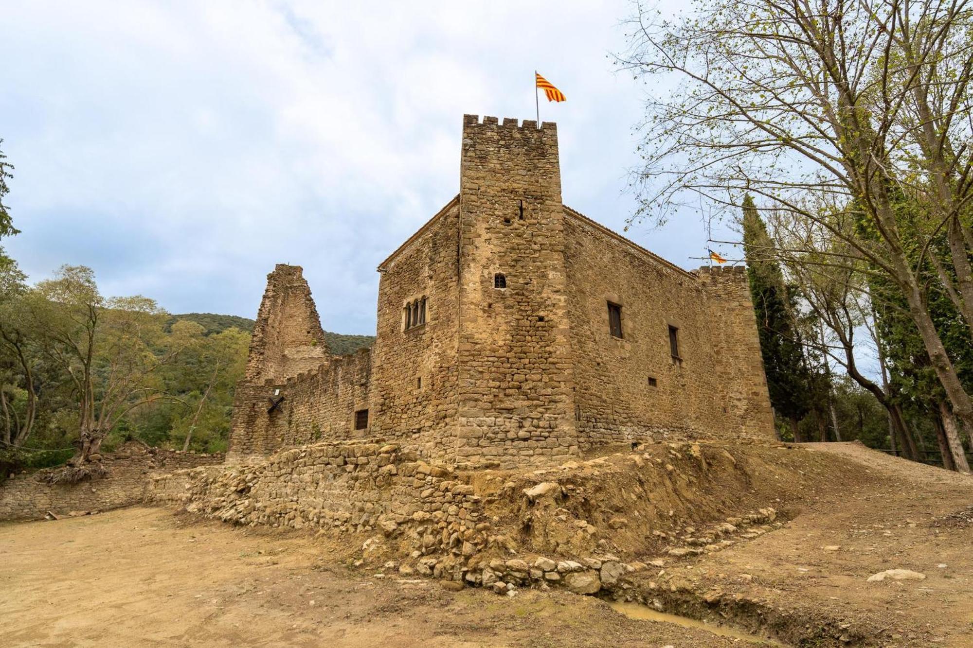 Castell In Girona Villa Sant Miquel de Campmajor Eksteriør bilde