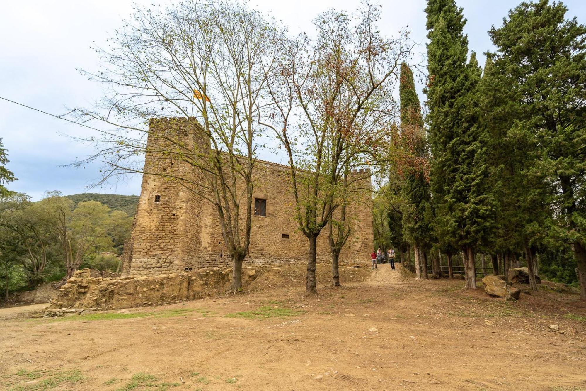 Castell In Girona Villa Sant Miquel de Campmajor Eksteriør bilde
