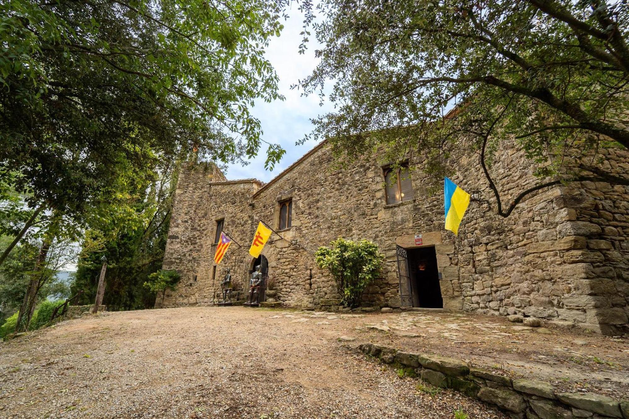 Castell In Girona Villa Sant Miquel de Campmajor Eksteriør bilde