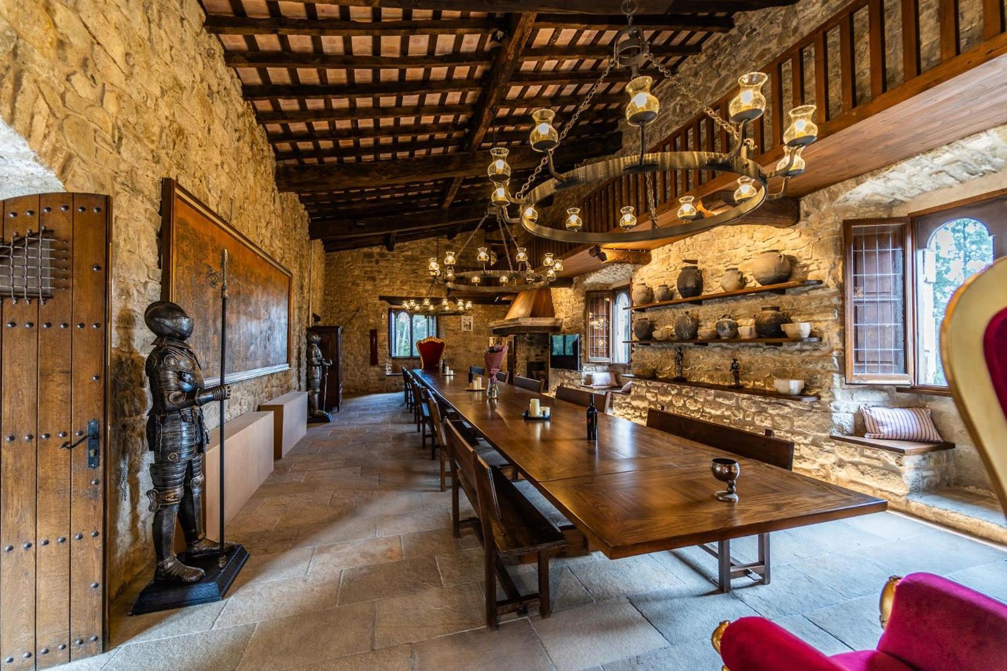 Castell In Girona Villa Sant Miquel de Campmajor Eksteriør bilde