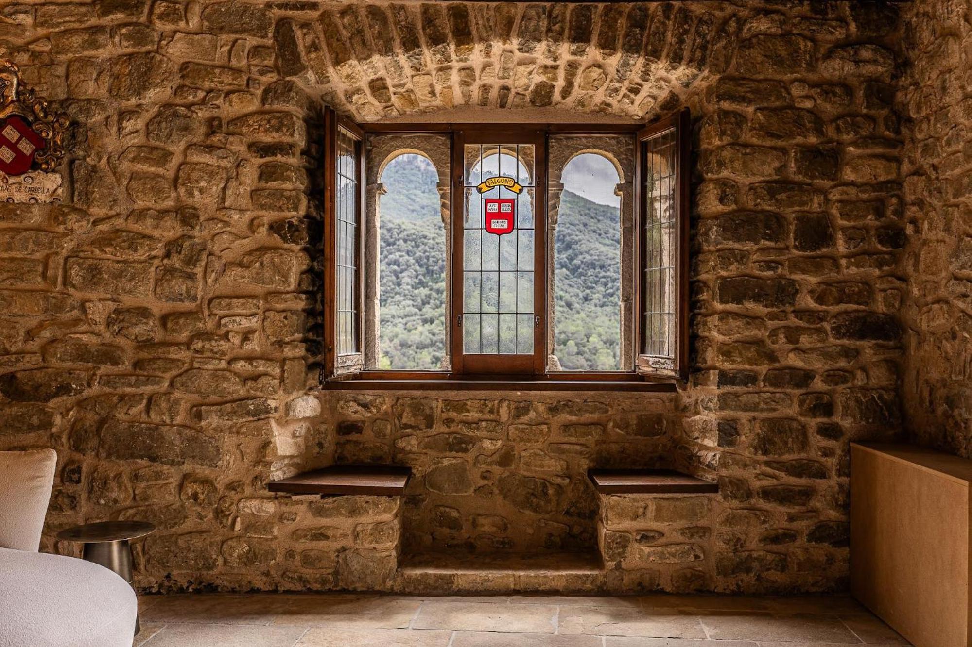 Castell In Girona Villa Sant Miquel de Campmajor Eksteriør bilde
