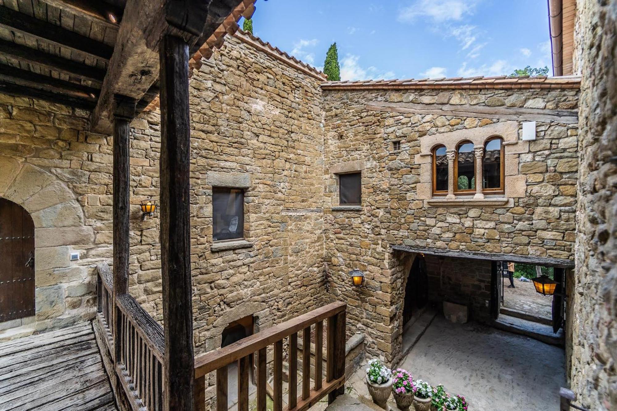 Castell In Girona Villa Sant Miquel de Campmajor Eksteriør bilde