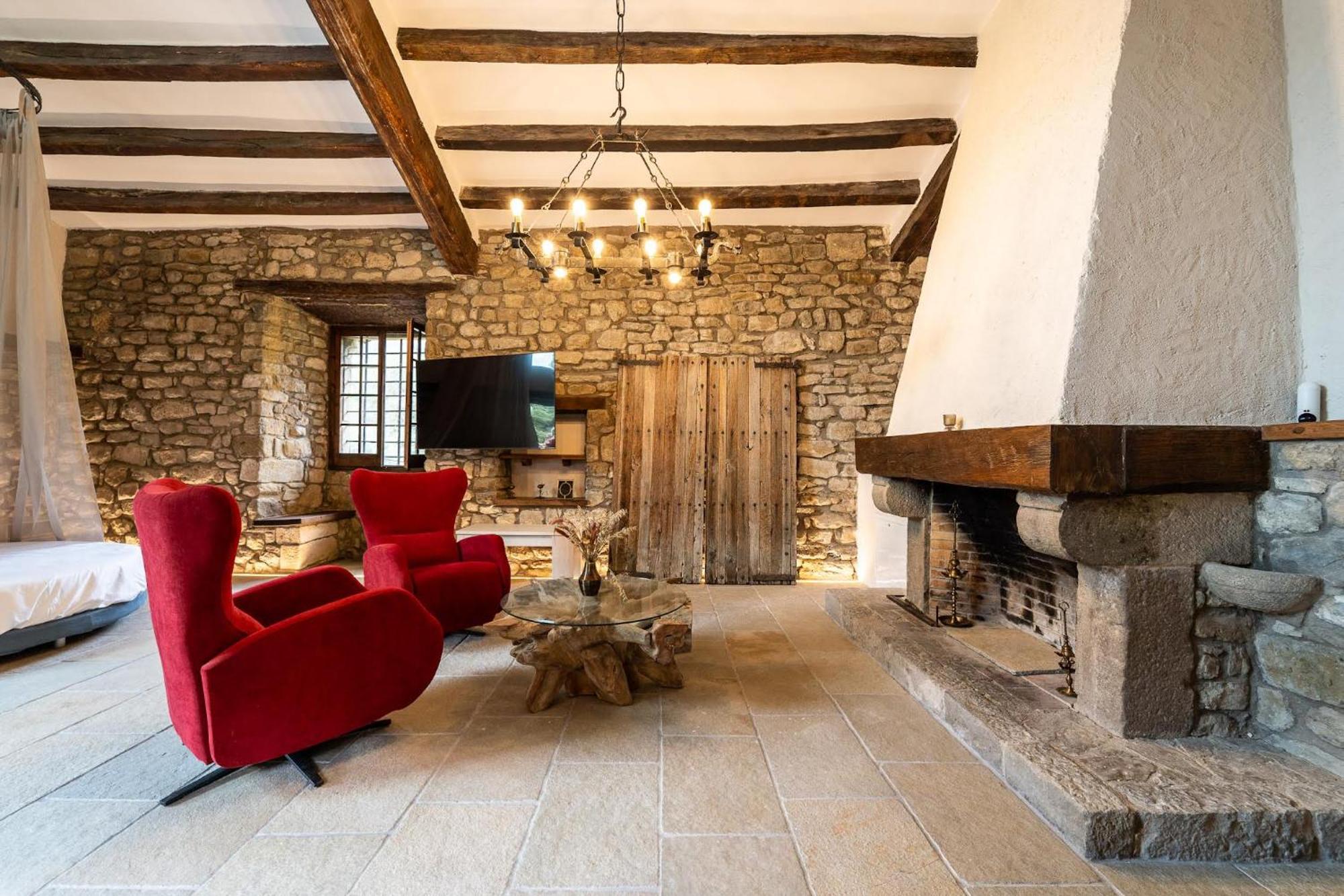 Castell In Girona Villa Sant Miquel de Campmajor Eksteriør bilde