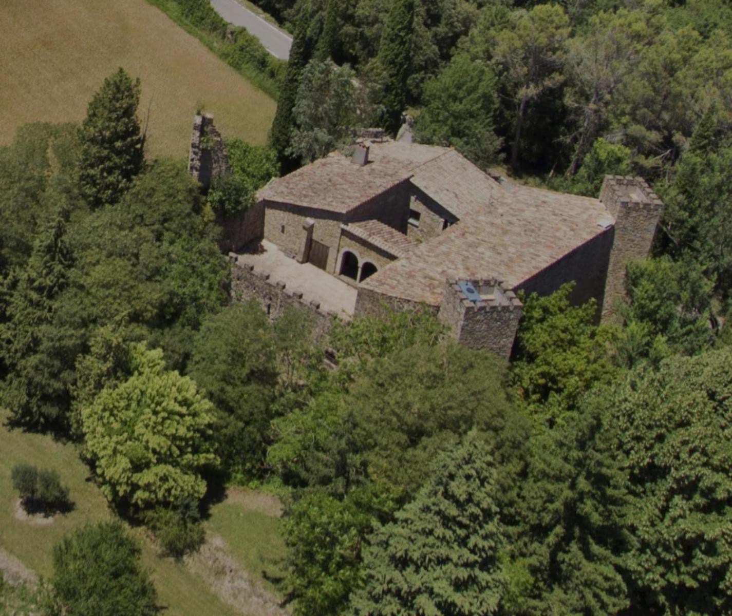 Castell In Girona Villa Sant Miquel de Campmajor Eksteriør bilde