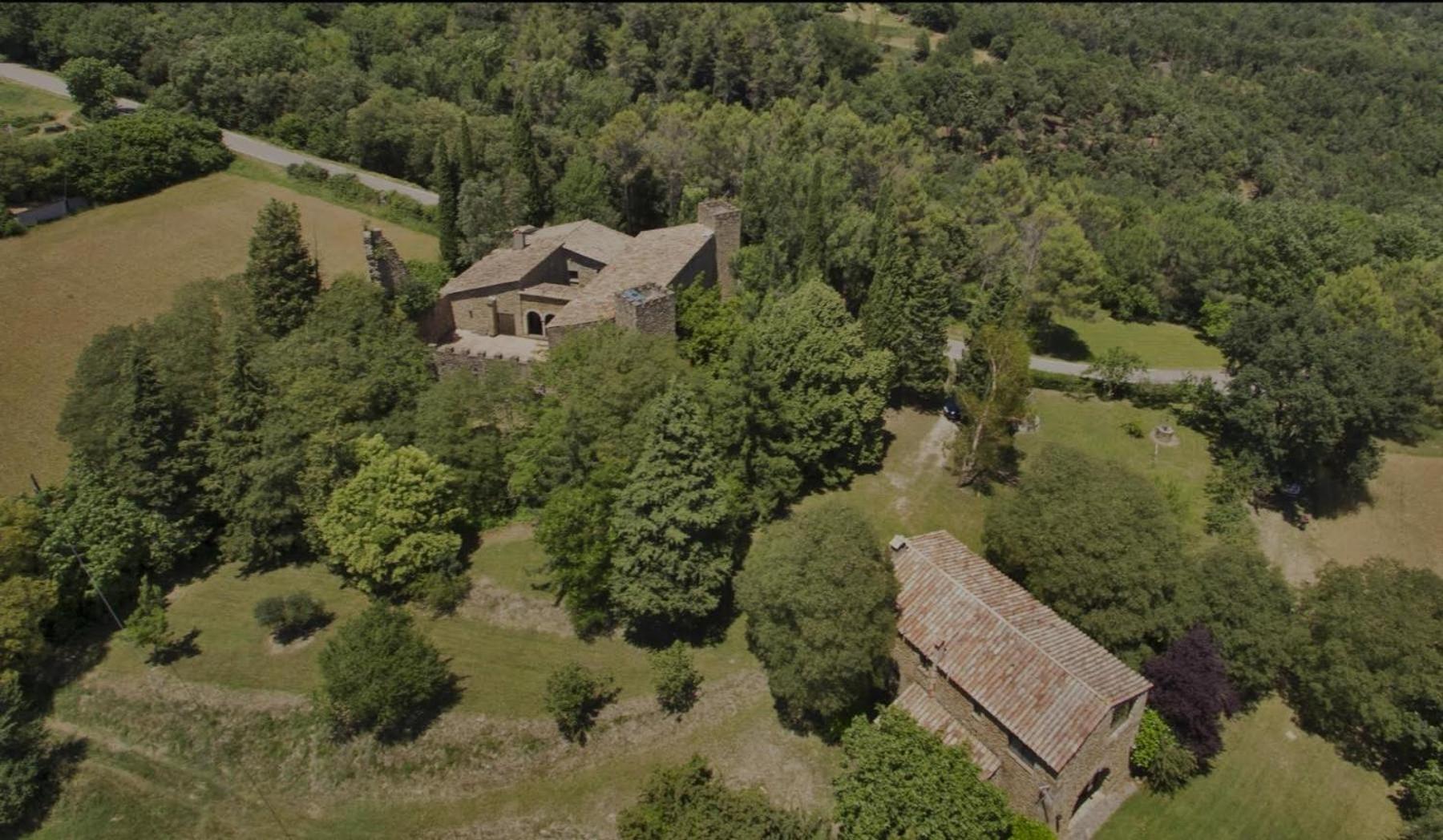 Castell In Girona Villa Sant Miquel de Campmajor Eksteriør bilde