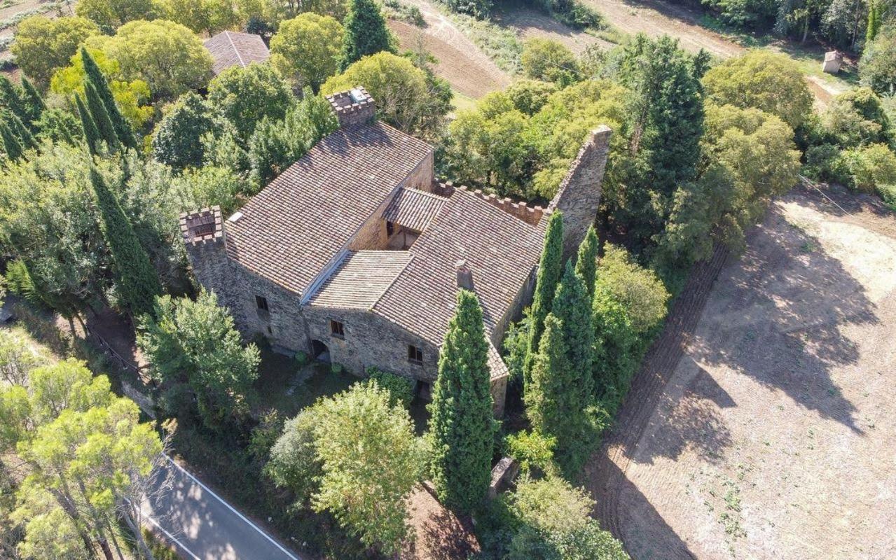 Castell In Girona Villa Sant Miquel de Campmajor Eksteriør bilde